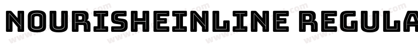 NourisheInline Regular字体转换